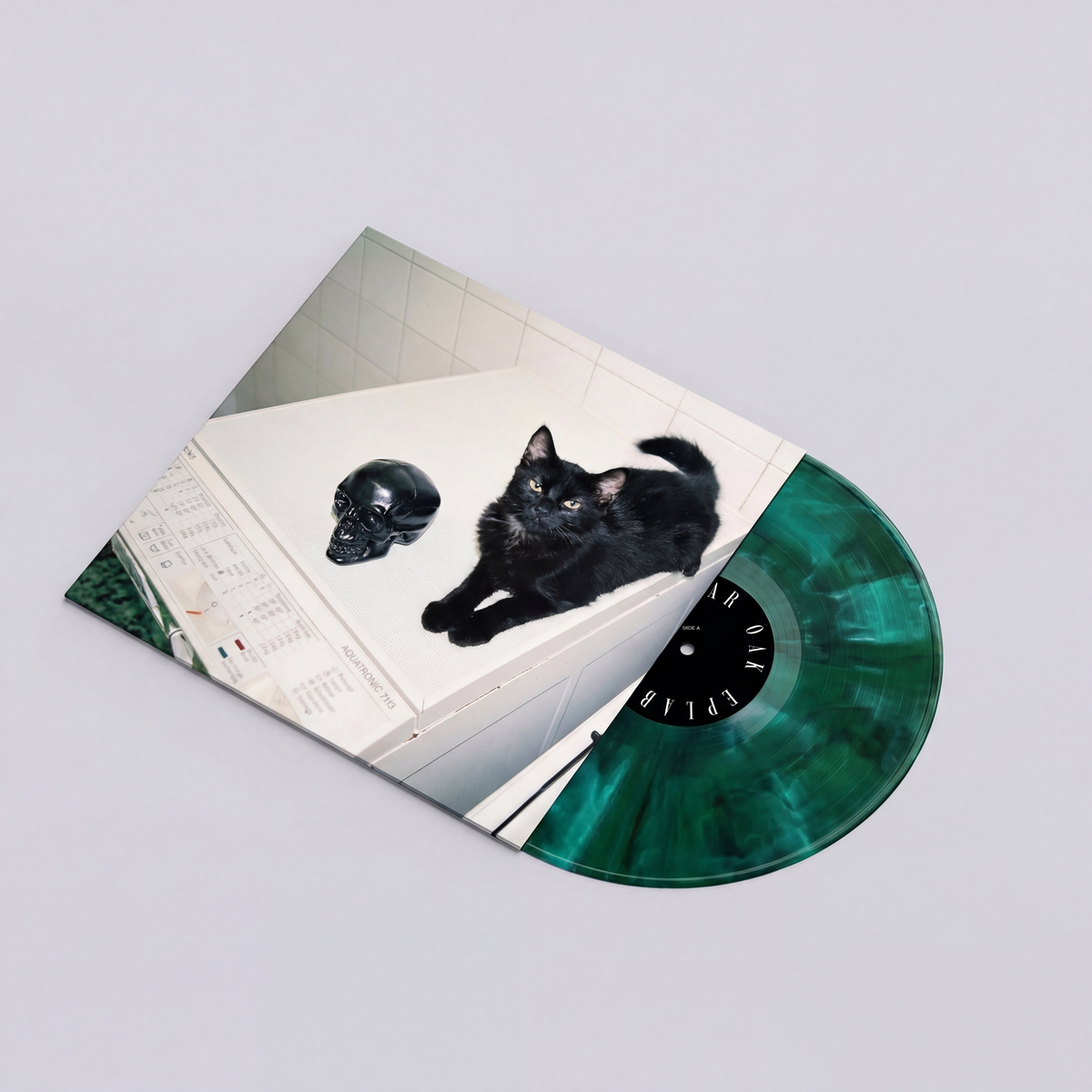 Pre-order bundle: Oak EP Vinyl + White Long-Sleeve Tee