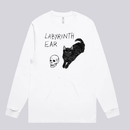 Pre-order: Oak - White Long Sleeve Tee