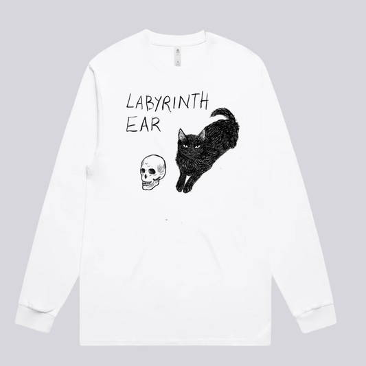Pre-order: Oak - White Long Sleeve Tee